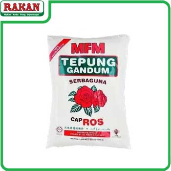 TEPUNG GANDUM CAP ROSE 850G