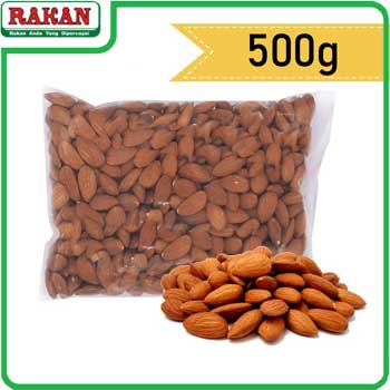 ALMOND BIJI CALIFORNIA(USA) 500G