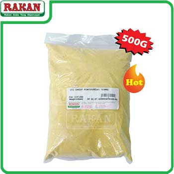 CHEESY WEDGES POWDER 500G