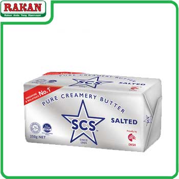 SCS SALTED BUTTER 250G