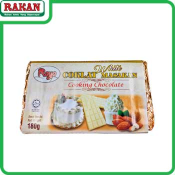 WHITE COOKING CHOC RAYA 180G new